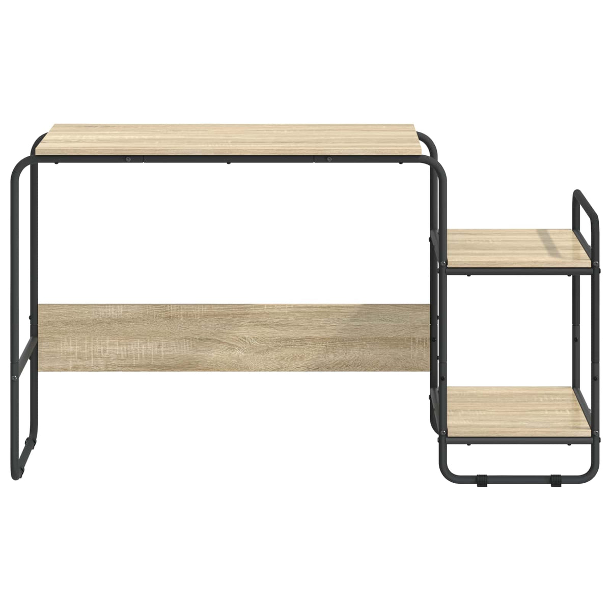 Stol s pohranom Hrast sonoma 131.5 x 50 x 75.5 cm