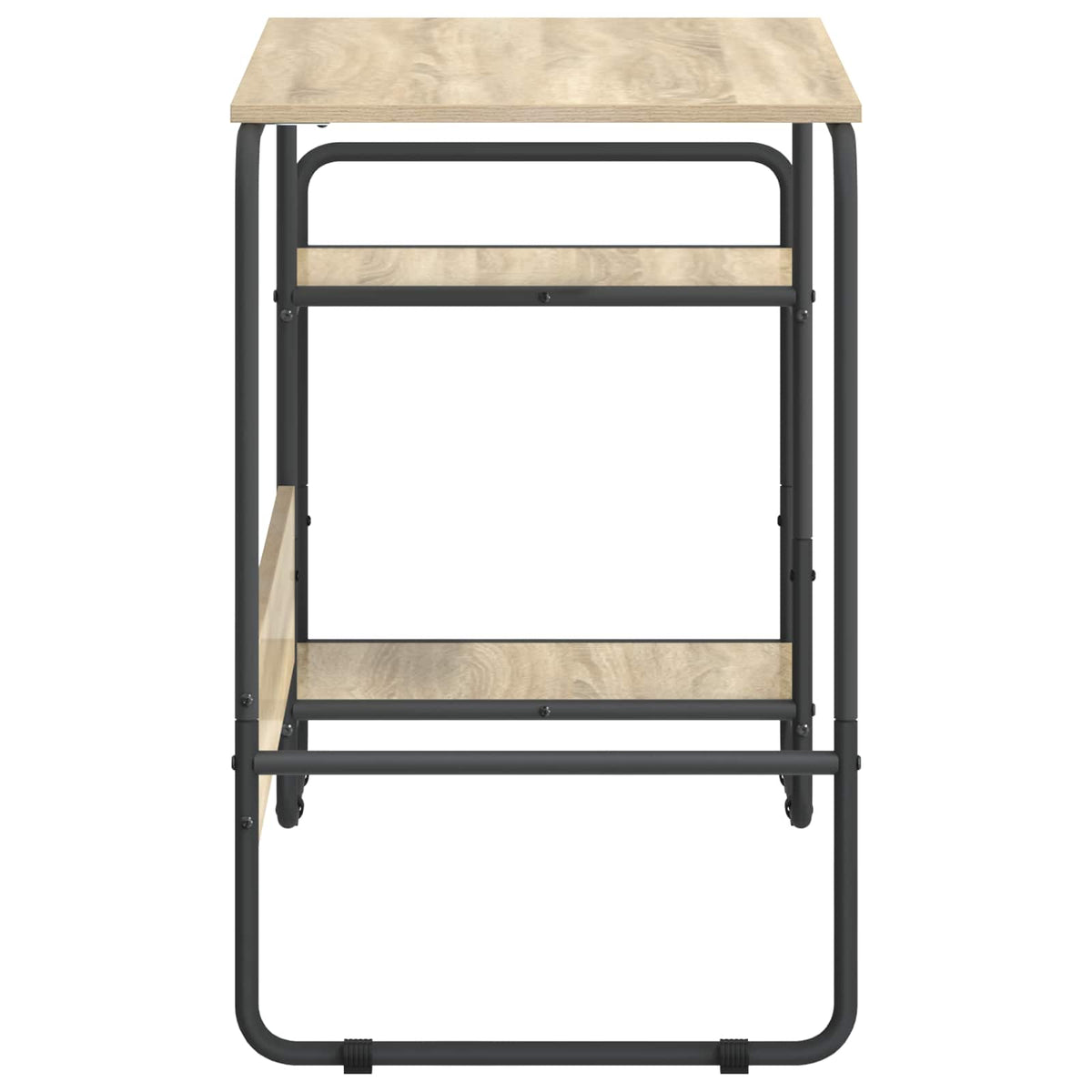 Stol s pohranom Hrast sonoma 131.5 x 50 x 75.5 cm
