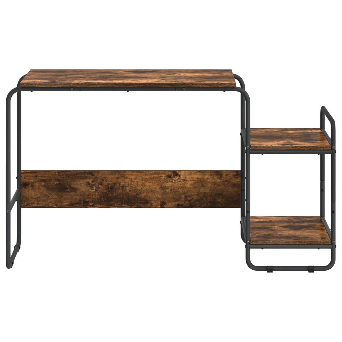 Stol s pohranom Dimljeni hrast 131.5 x 50 x 75.5 cm
