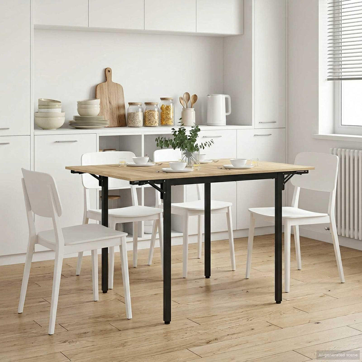 Produživi blagovaonski stol 120 x 81,5 x 75 cm Hrast sonoma