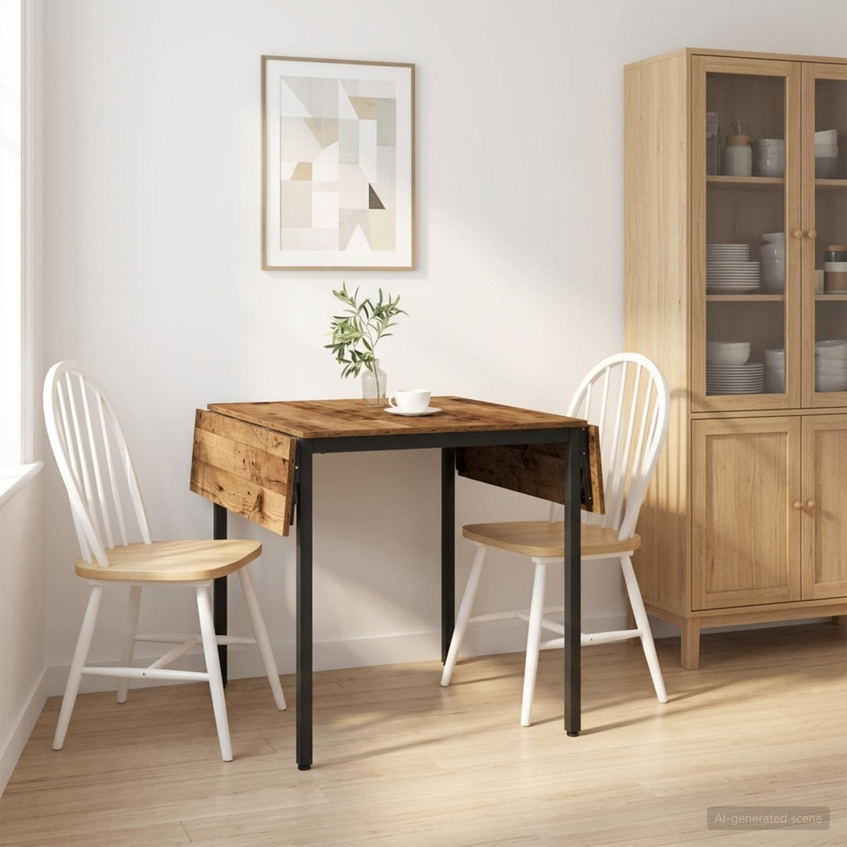 Produživi blagovaonski stol 120 x 81,5 x 75 cm Staro drvo