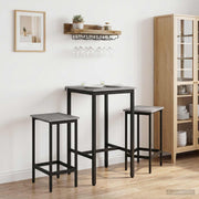 Stol za bar 52 x 52 x 90 cm Konstruirano drvo Siva Sonoma