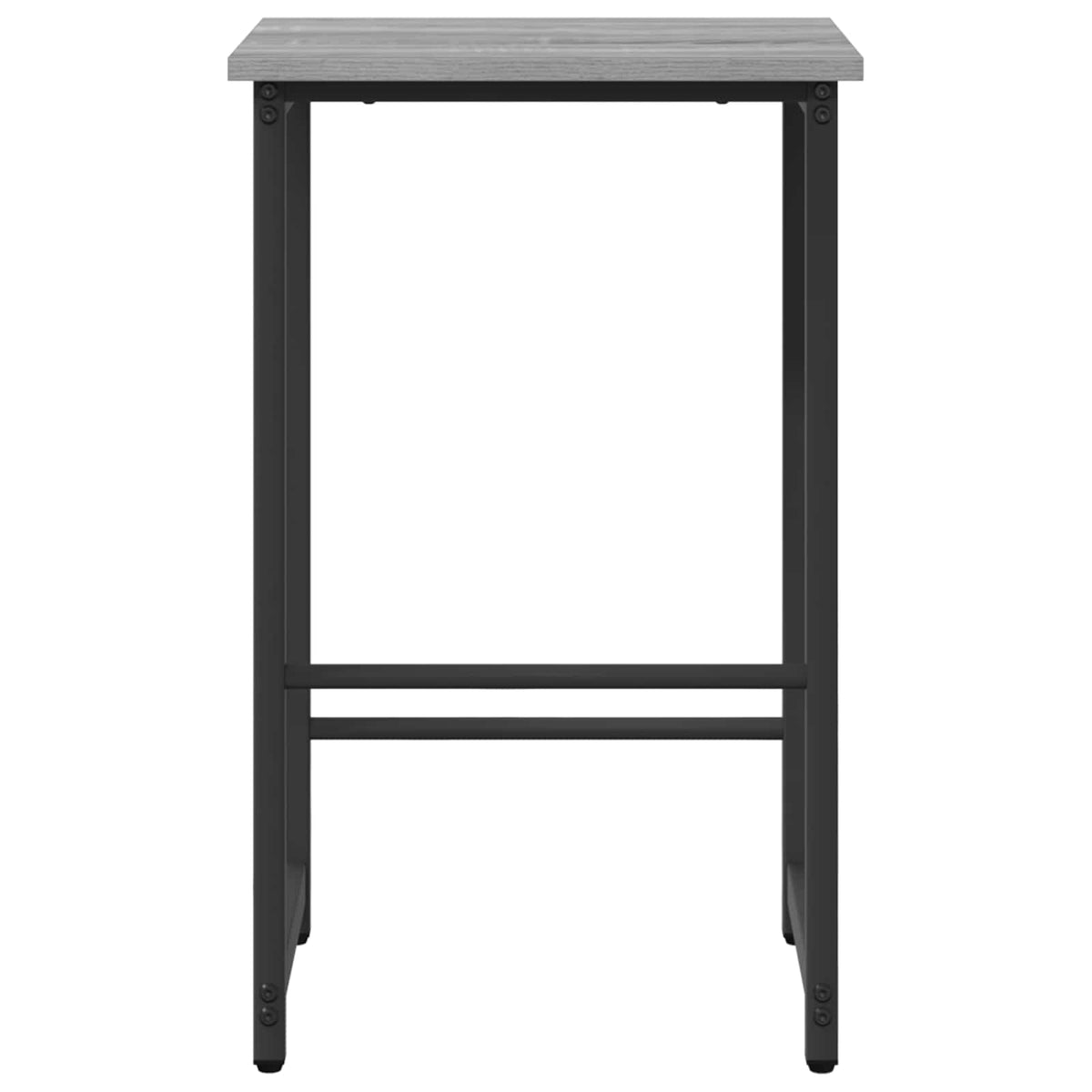 Barska stolica 2 kom. Siva Sonoma 40 x 32 x 74 cm