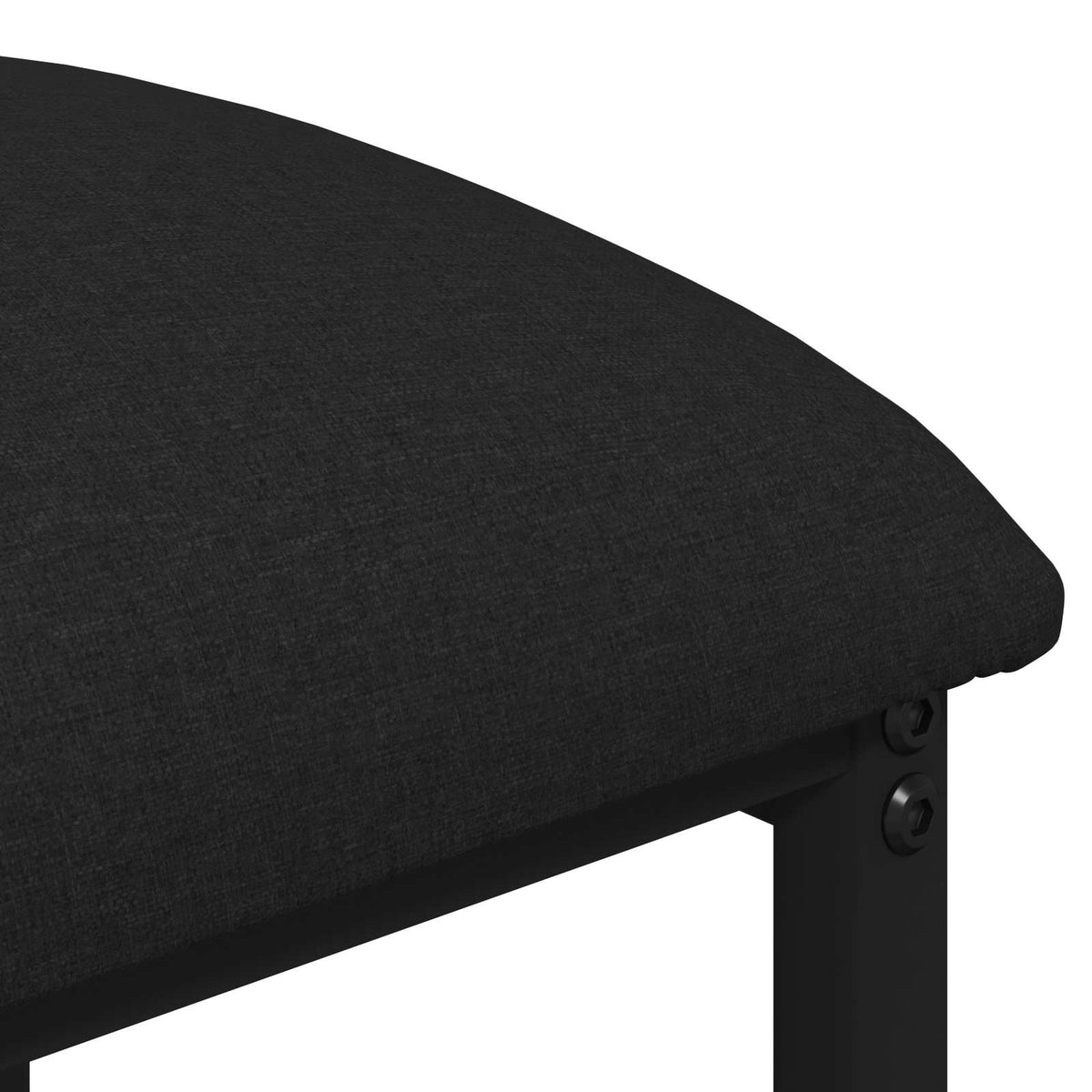 Barska stolica Crna 40 x 32 x 74 cm Konstruirano drvo