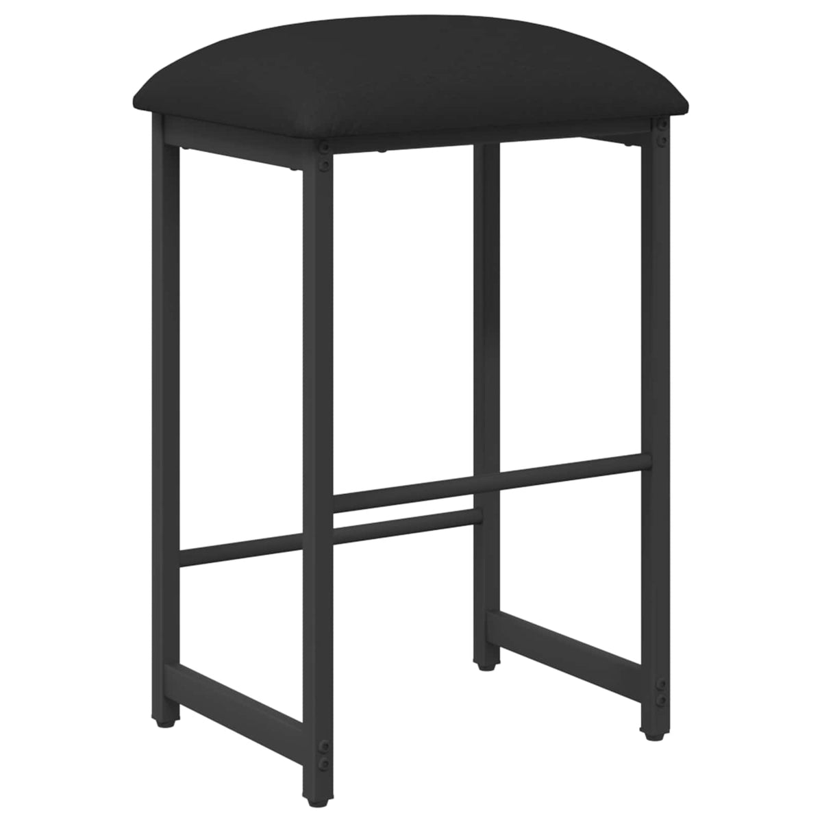 Barska stolica Crna 40 x 32 x 74 cm Konstruirano drvo
