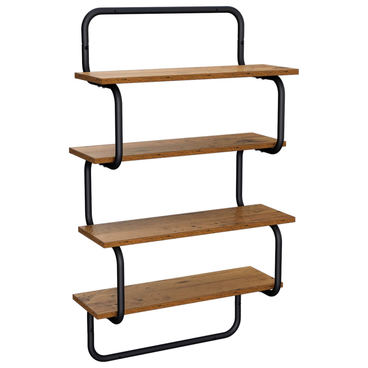 Polica sa 4 nivoa Staro drvo 40 x 24,5 x 104 cm