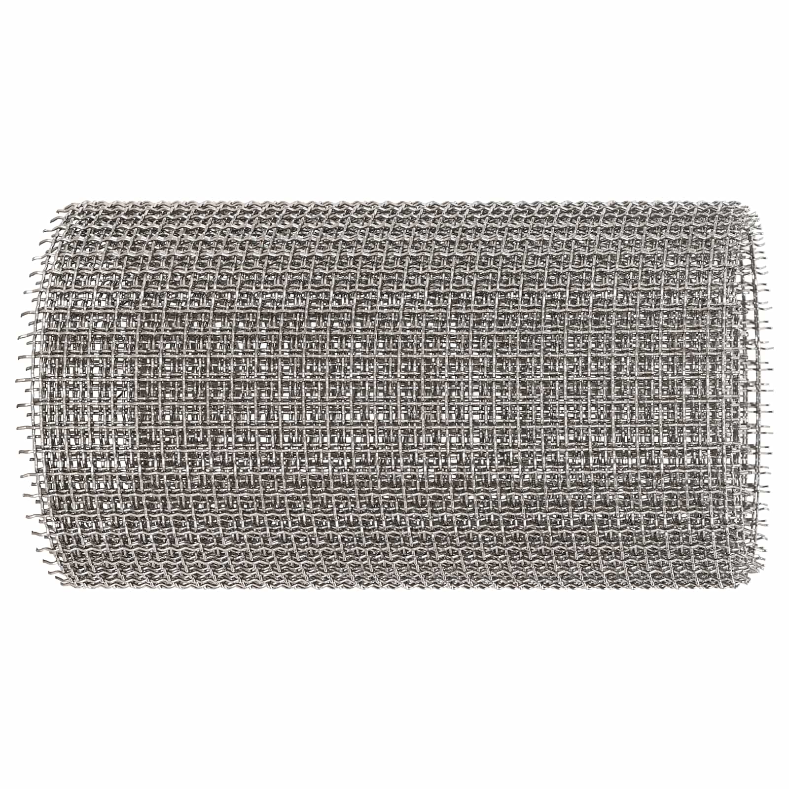 Mrežna tkanina 20 x 1000 cm 3 Mesh Nehrđajući čelik 201 Srebrna