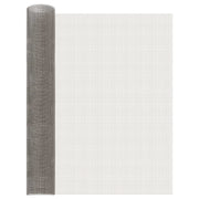 Mrežna tkanina 80 x 1000 cm 3 Mesh Nehrđajući čelik 201 Srebrna