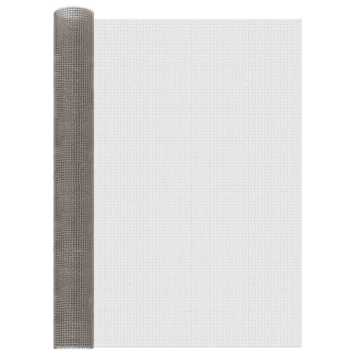 Mrežna tkanina 100 x 200 cm 3 Mesh Nehrđajući čelik 201 Srebrna