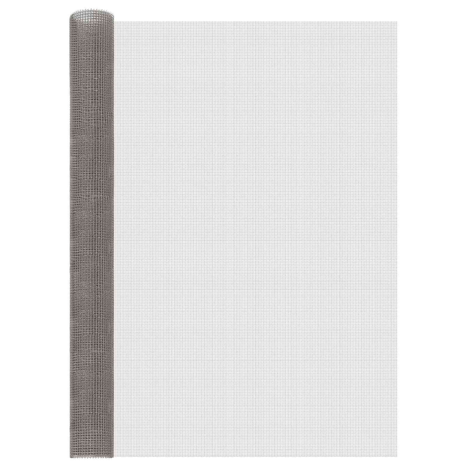 Mrežna tkanina 120 x 200 cm 3 Mesh Nehrđajući čelik 201 Srebrna