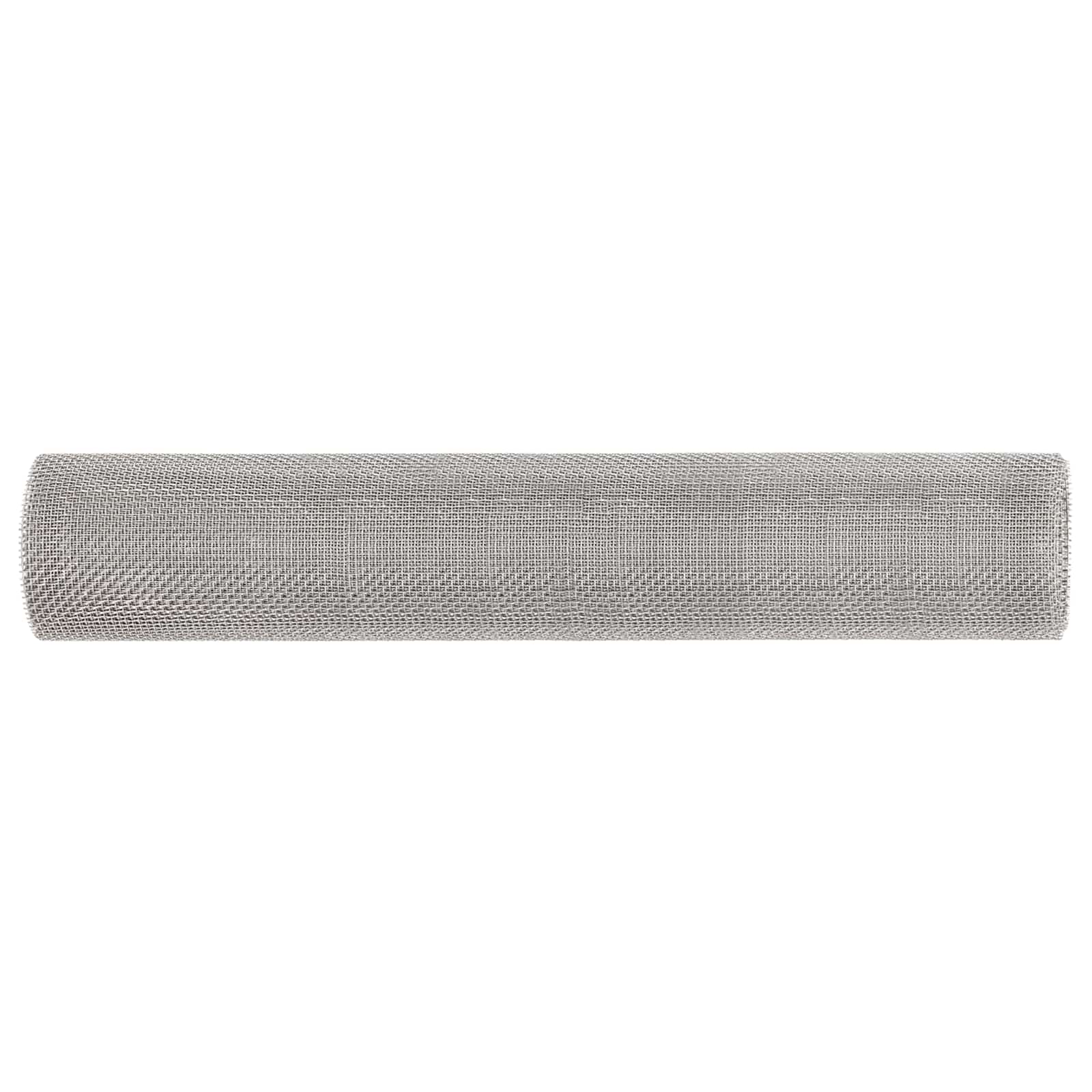 Mrežna tkanina 60 x 200 cm 6 Mesh Nehrđajući čelik 201 Srebrna