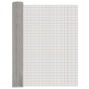 Mrežna tkanina 80 x 1000 cm 8 Mesh Nehrđajući čelik 201 Srebrna