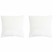 Jastuk 2 pcs Bijela 60 x 60 cm Bambusovo vlakno