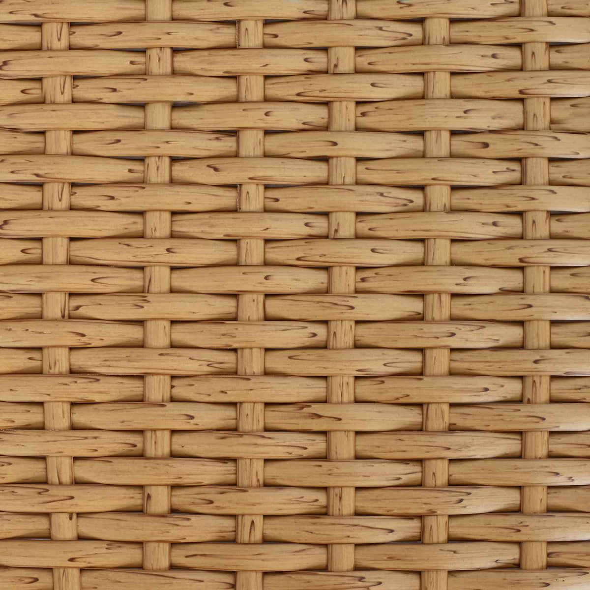Stol za vrt Prirodna 55 x 55 x 37 cm PE Rattan i Staklo
