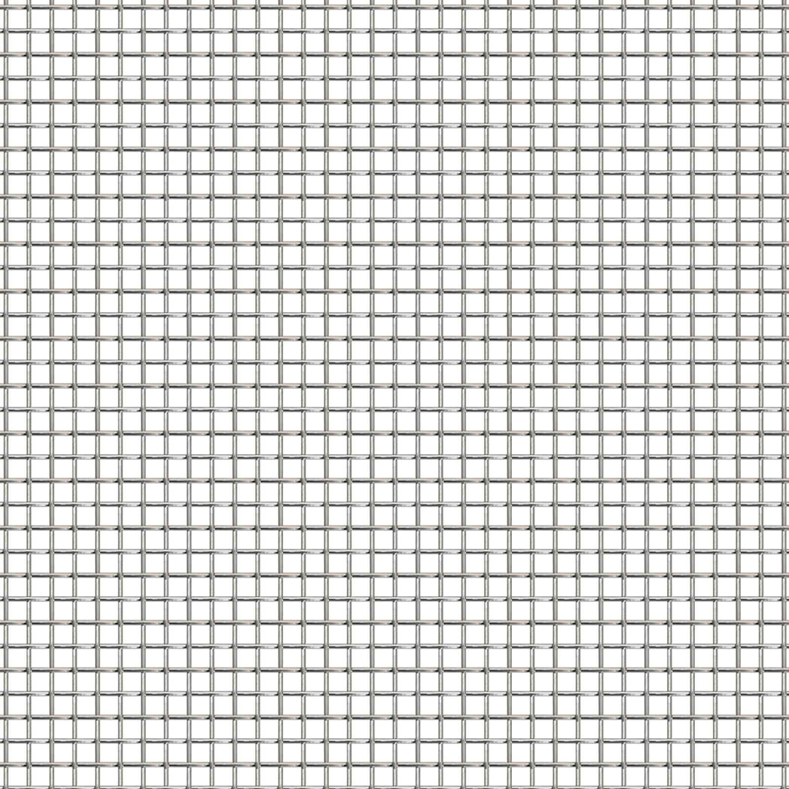 Mrežna tkanina 60 x 500 cm 20 Mesh Nehrđajući čelik 201 Srebrna