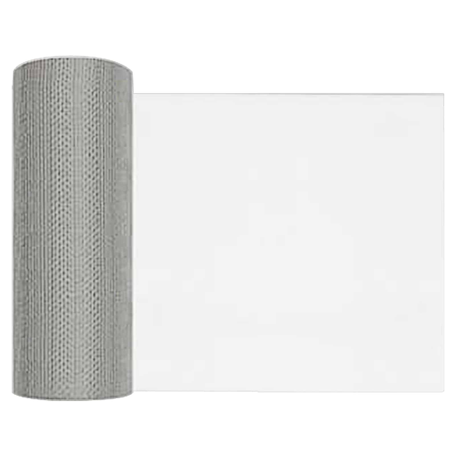 Mrežna tkanina 20 x 500 cm 18 mesh Nehrđajući čelik 304 Srebrna
