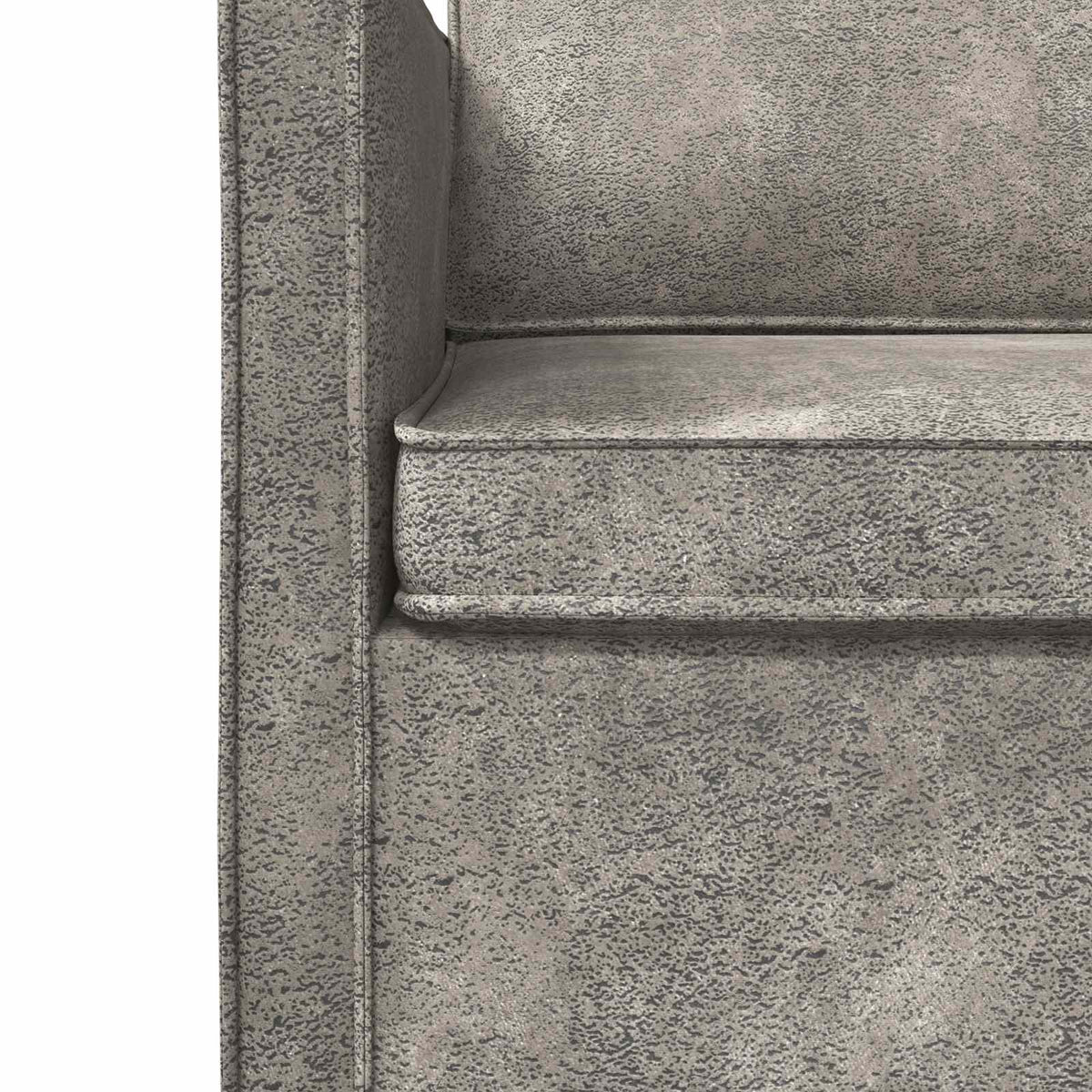 Sofa za 3 osobe Svjetlosiva 190 x 81 x 82 cm Umjetni sued