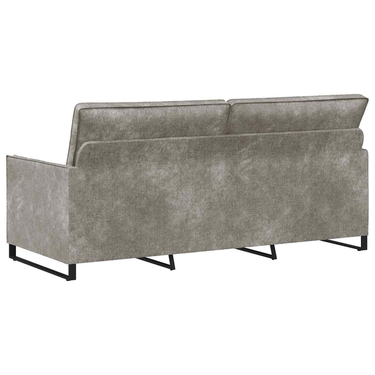 Sofa za 3 osobe Svjetlosiva 190 x 81 x 82 cm Umjetni sued