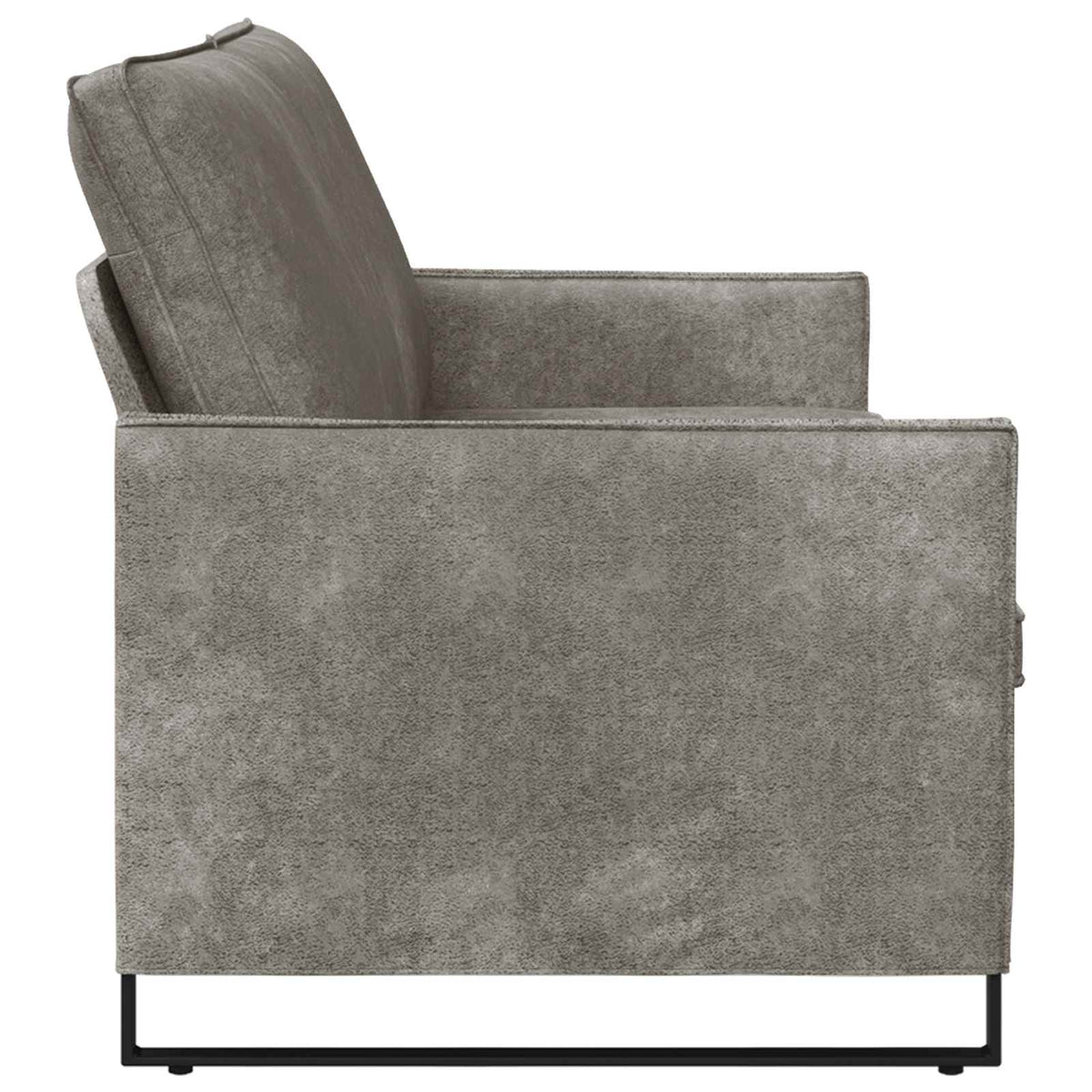 Sofa za 3 osobe Svjetlosiva 190 x 81 x 82 cm Umjetni sued