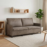 Sofa za 3 osobe Tamnosiva 190 x 81 x 82 cm Umjetni sued