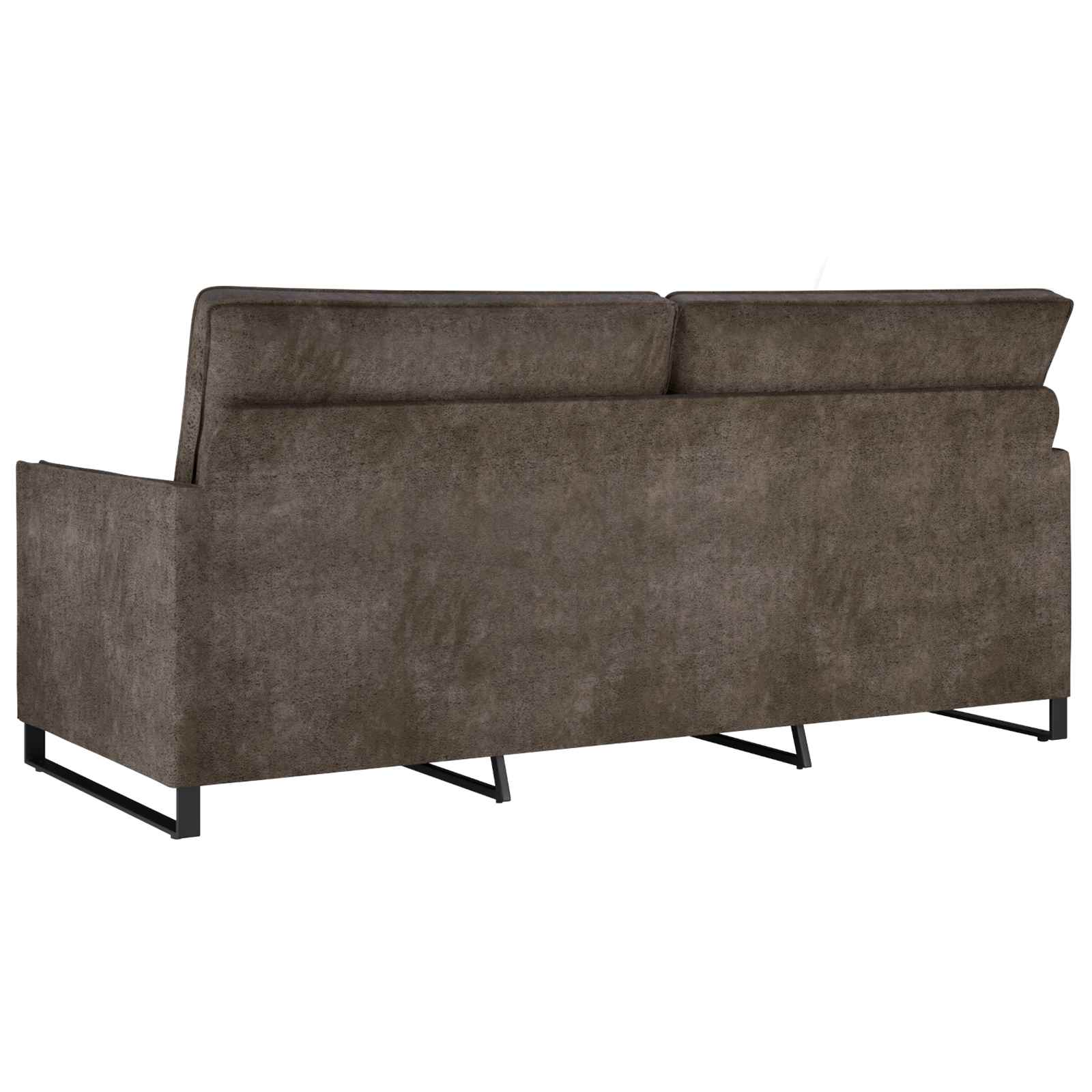 Sofa za 3 osobe Tamnosiva 190 x 81 x 82 cm Umjetni sued