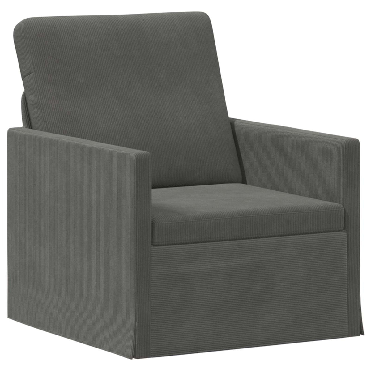 Fotelja Tamnosiva 70 x 81 x 82 cm Kordura tekstil