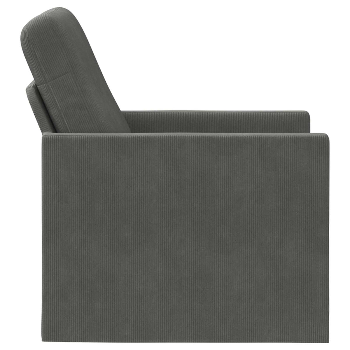 Fotelja Tamnosiva 70 x 81 x 82 cm Kordura tekstil