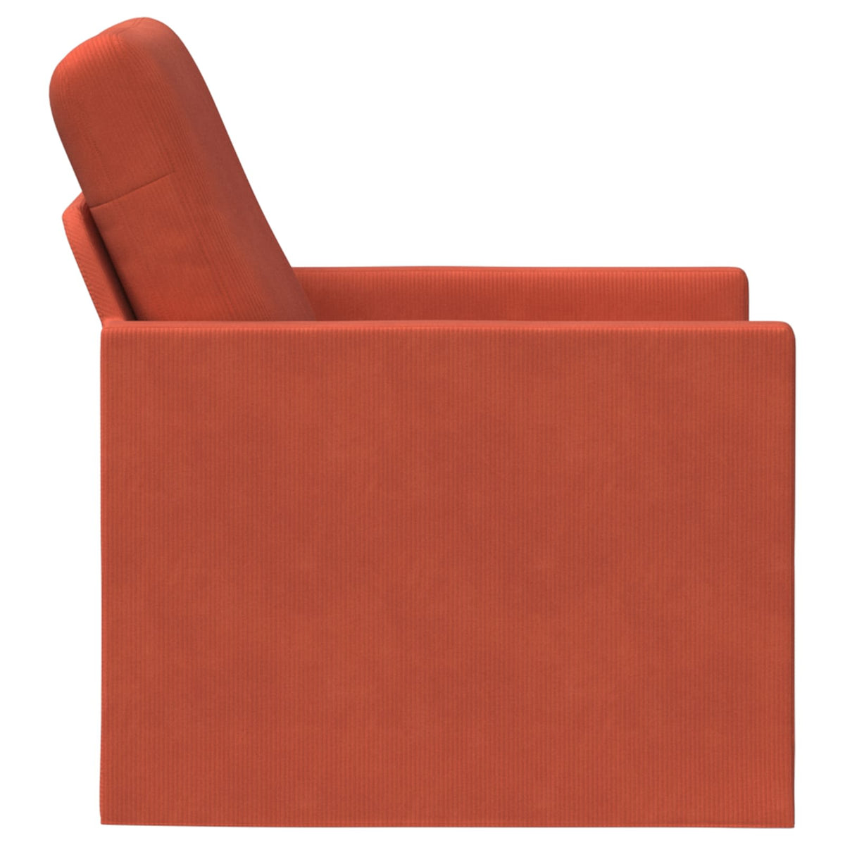 Fotelja Crvena narančasta 70 x 81 x 82 cm Kordura tekstil