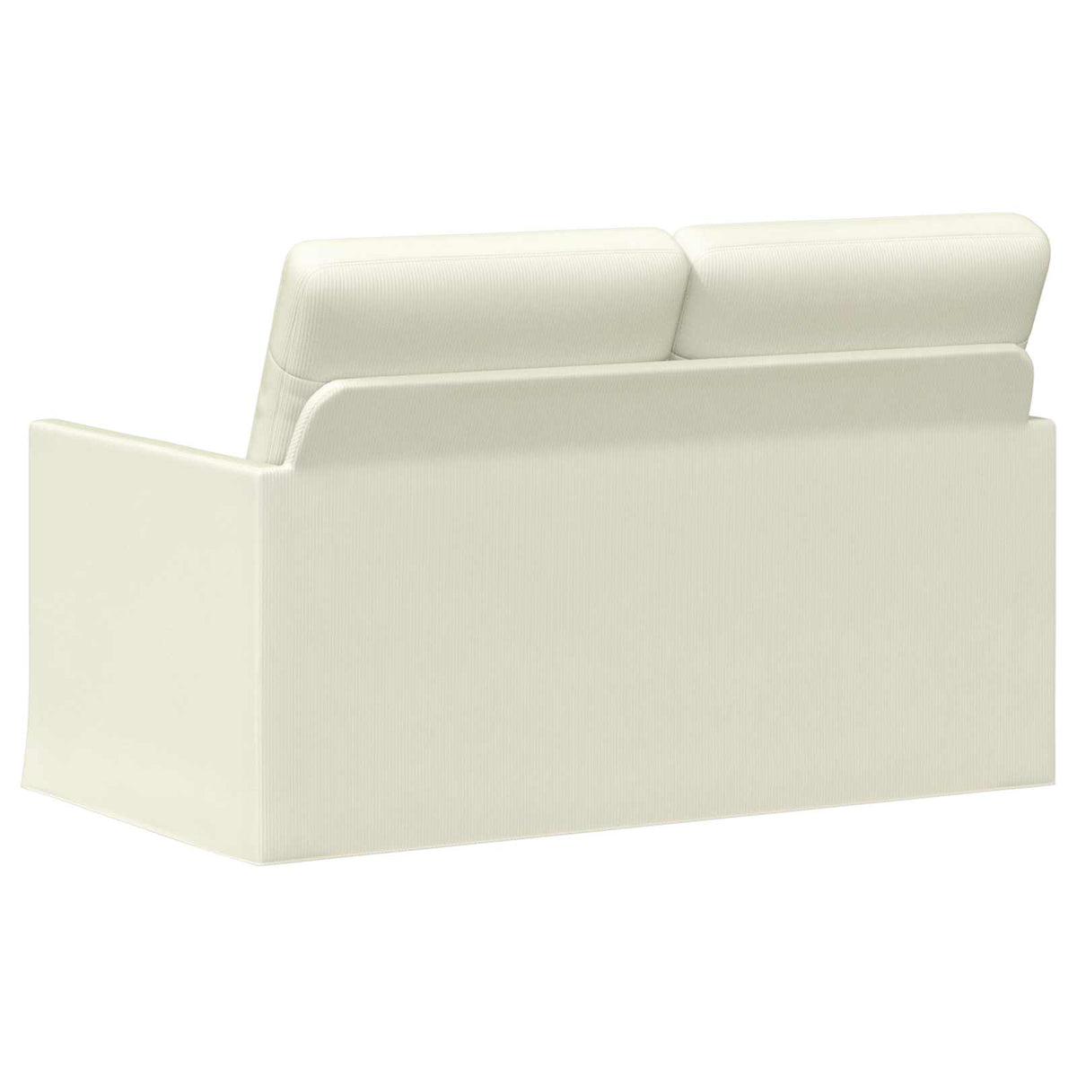 Kauč za dvoje Krem 130 x 81 x 82 cm Kordura tekstil