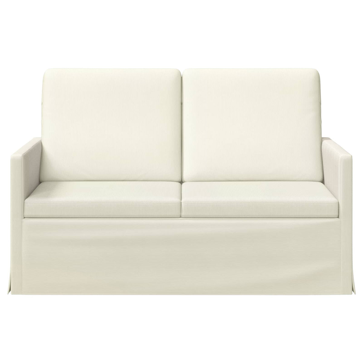 Kauč za dvoje Krem 130 x 81 x 82 cm Kordura tekstil