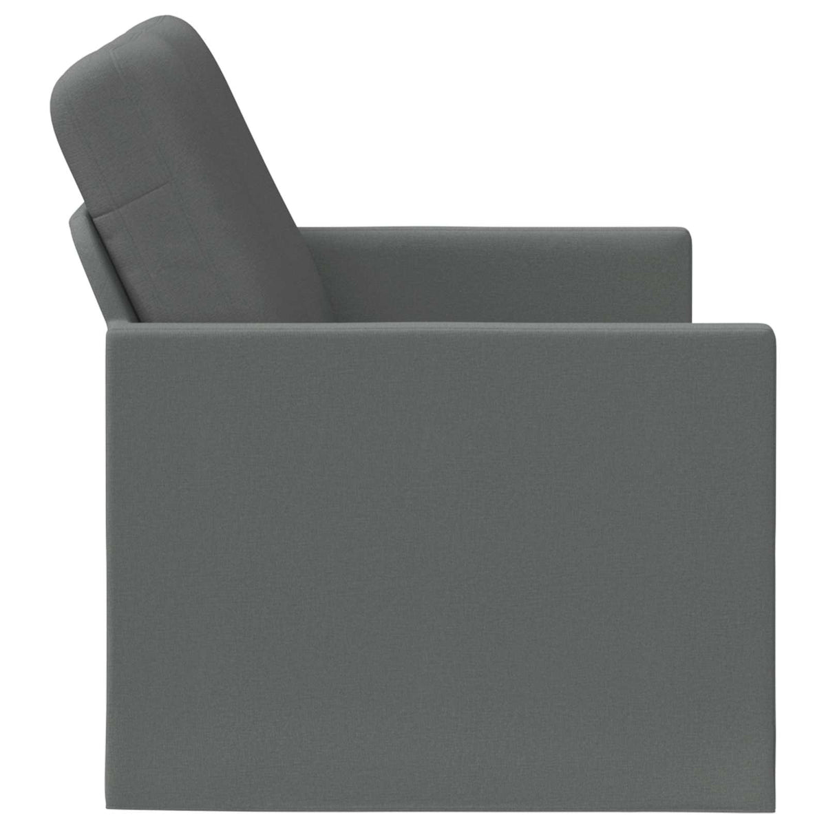 Kauč za dvoje Tamnosiva 150 x 81 x 82 cm Tkanina