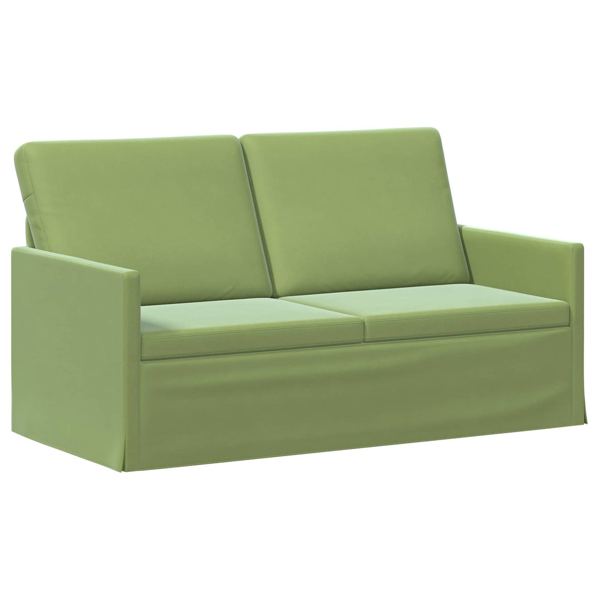 Kauč za dvoje Svijetlo zelena 150 x 81 x 82 cm Baršun