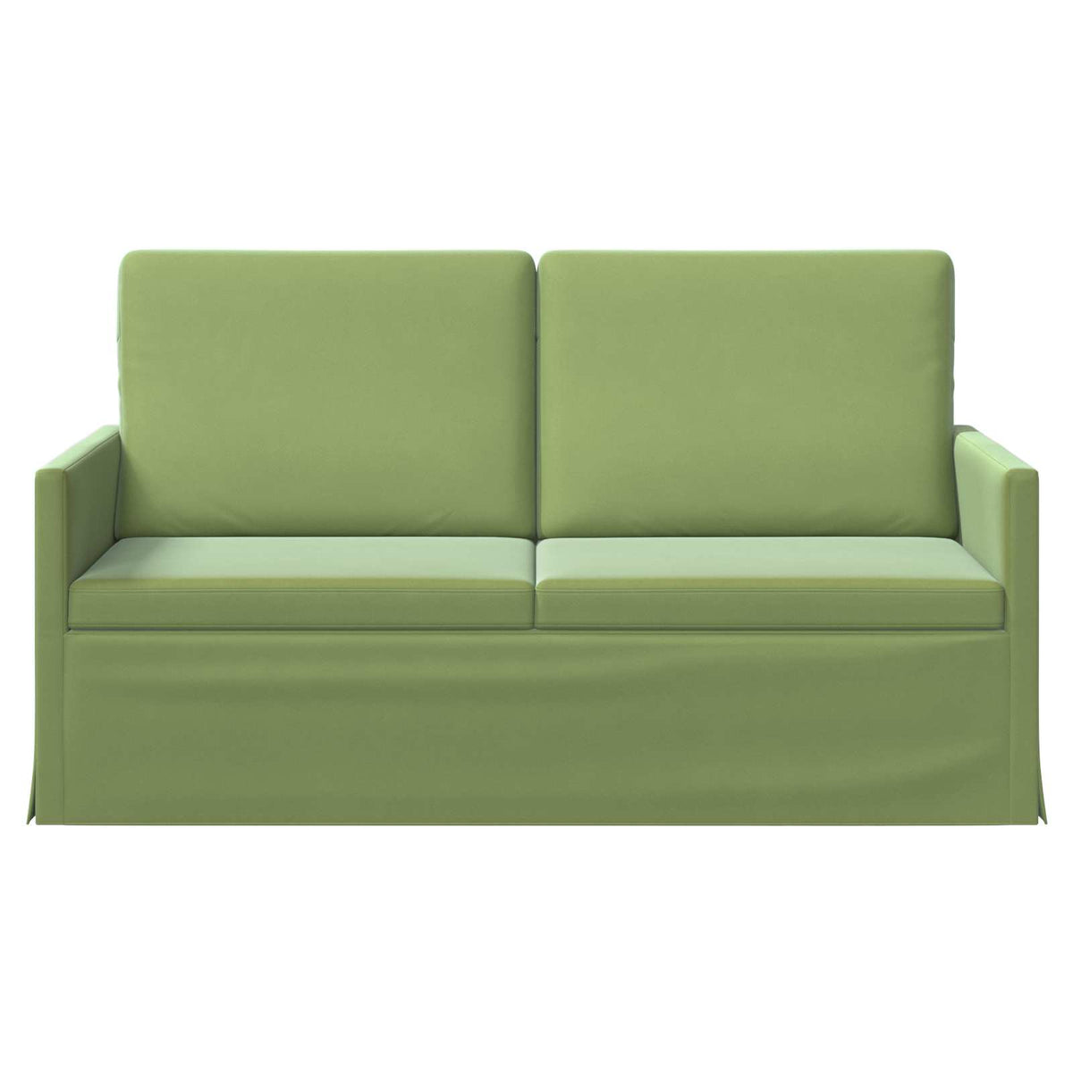Kauč za dvoje Svijetlo zelena 150 x 81 x 82 cm Baršun