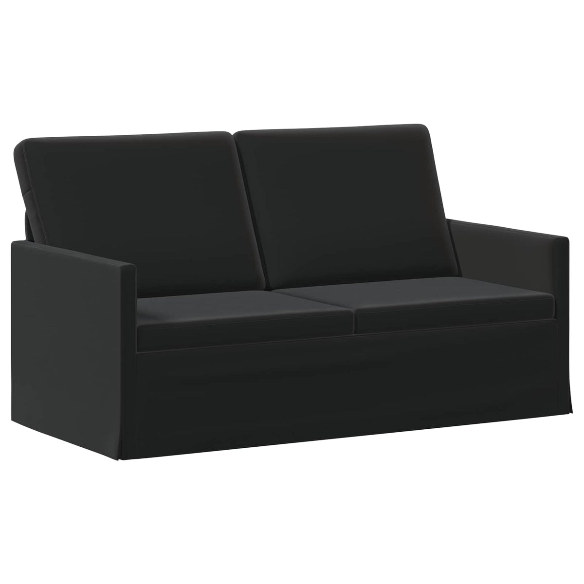 Kauč za dvoje Crna 150 x 81 x 82 cm Baršun