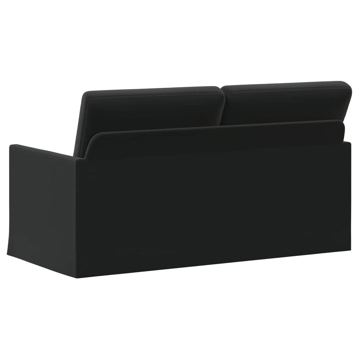 Kauč za dvoje Crna 150 x 81 x 82 cm Baršun