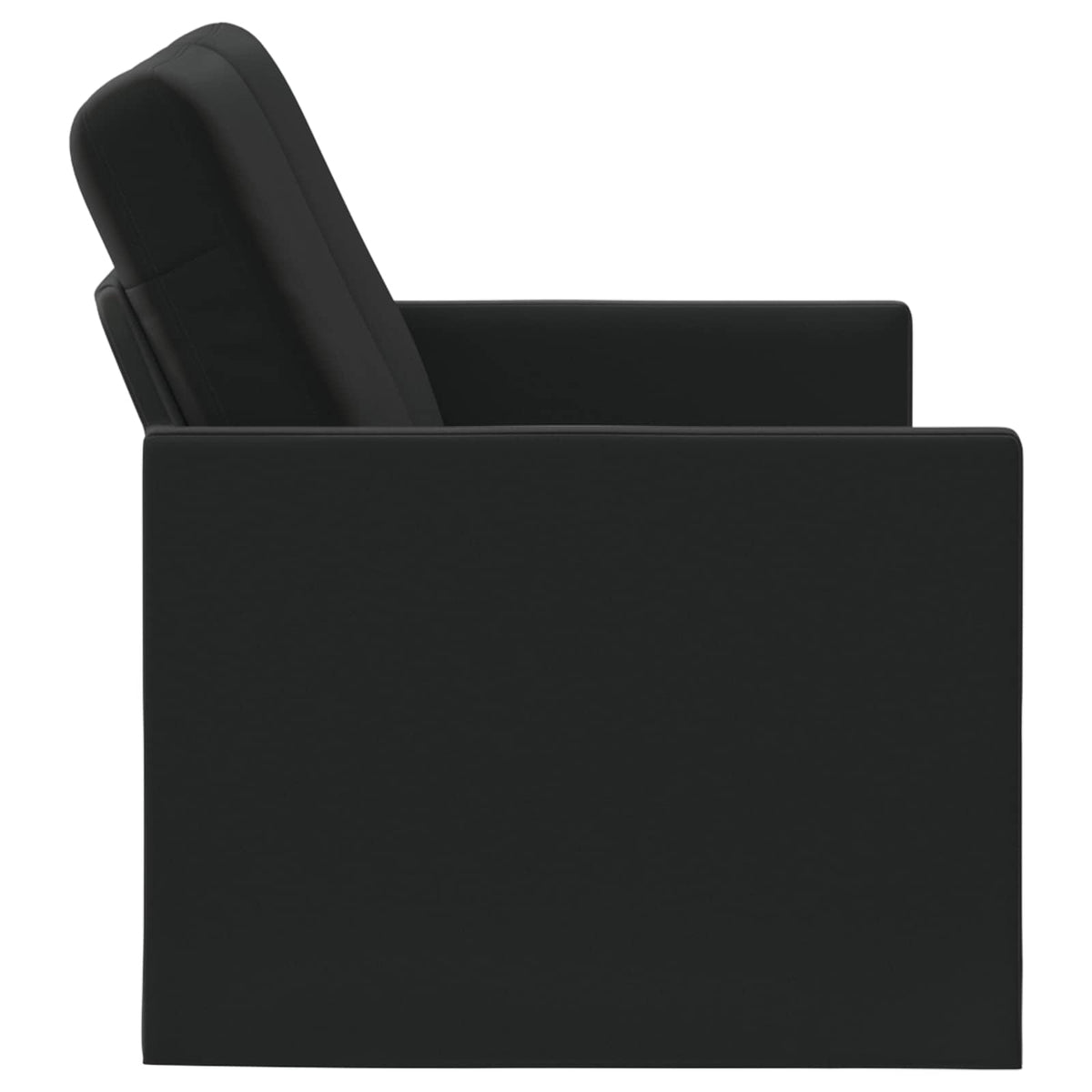 Kauč za dvoje Crna 150 x 81 x 82 cm Baršun