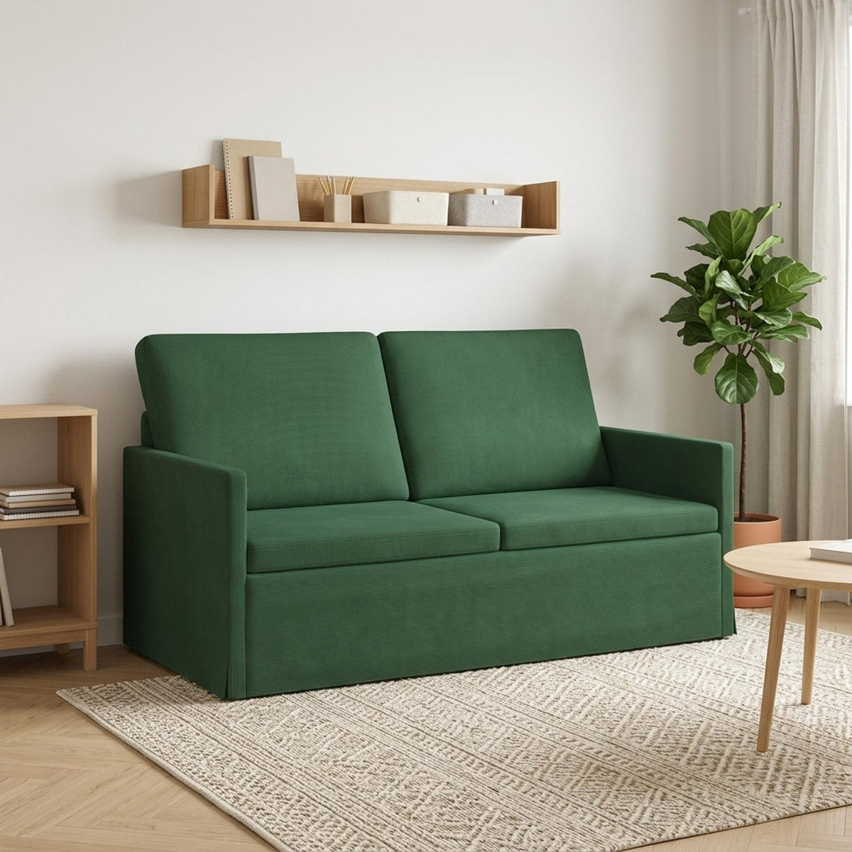 Kauč za dvoje Jungle zelena 150 x 81 x 82 cm Kordura tekstil