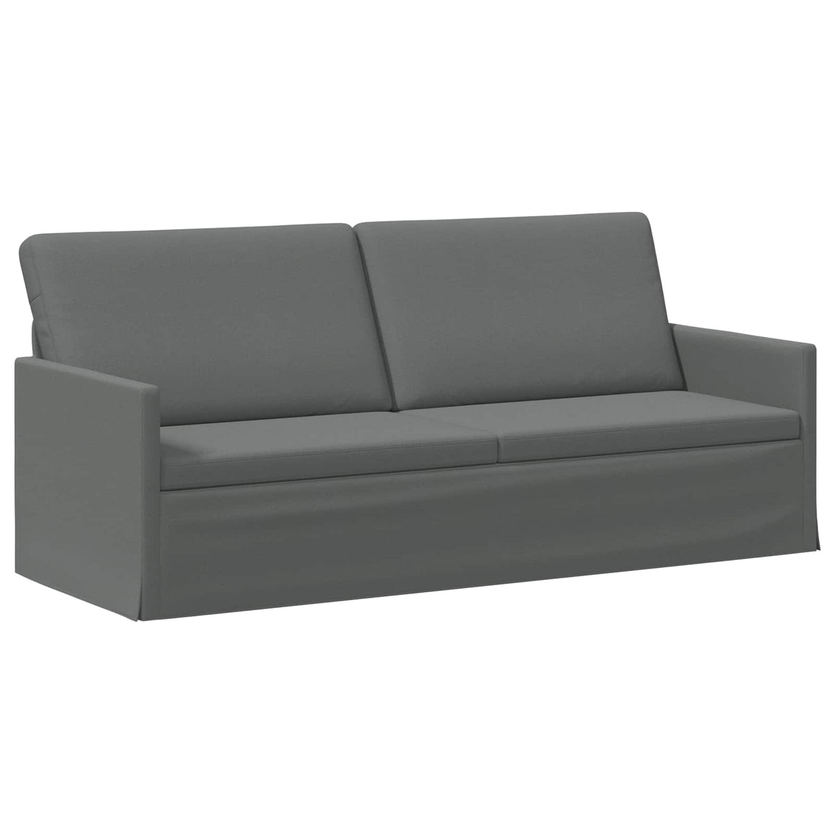Sofa za 3 osobe Tamnosiva 190 x 81 x 82 cm Tkanina