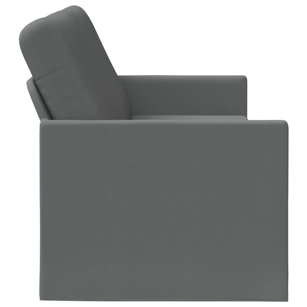 Sofa za 3 osobe Tamnosiva 190 x 81 x 82 cm Tkanina