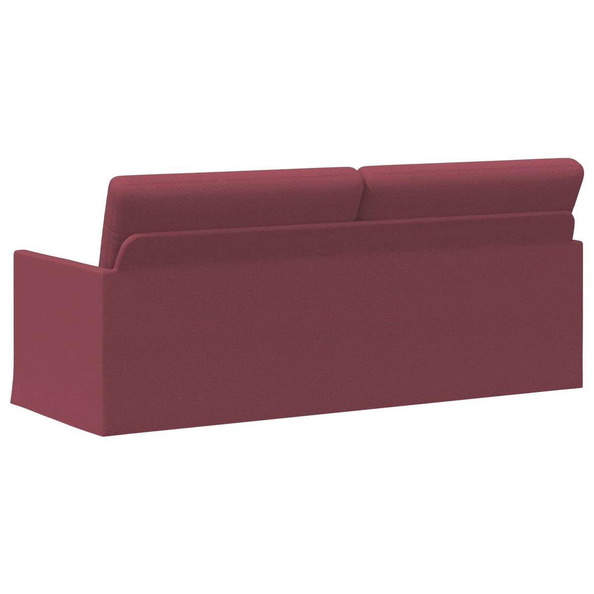 Sofa za 3 osobe Vinska crvena 190 x 81 x 82 cm Tkanina