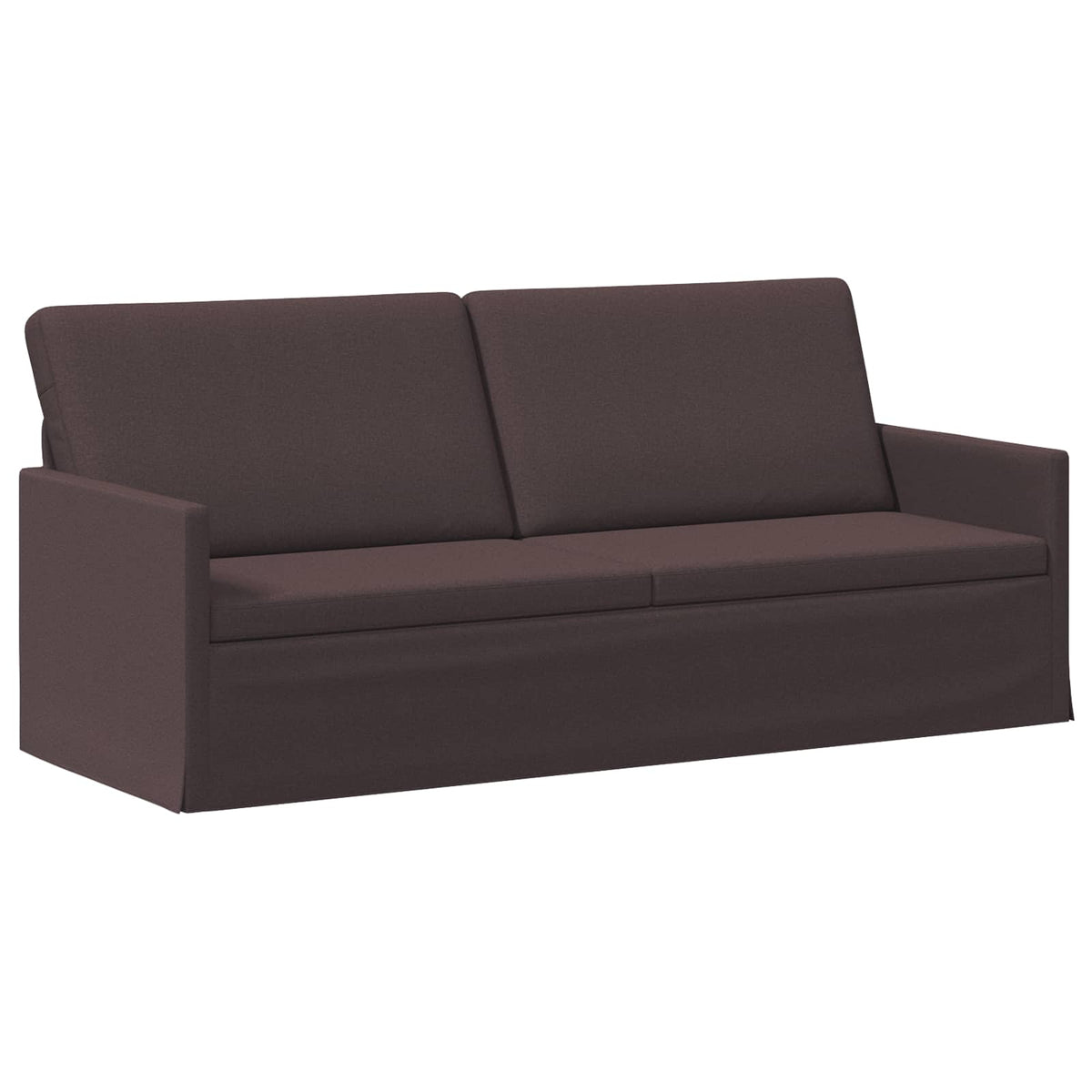 Sofa za 3 osobe Tamno smeđa 190 x 81 x 82 cm Tkanina