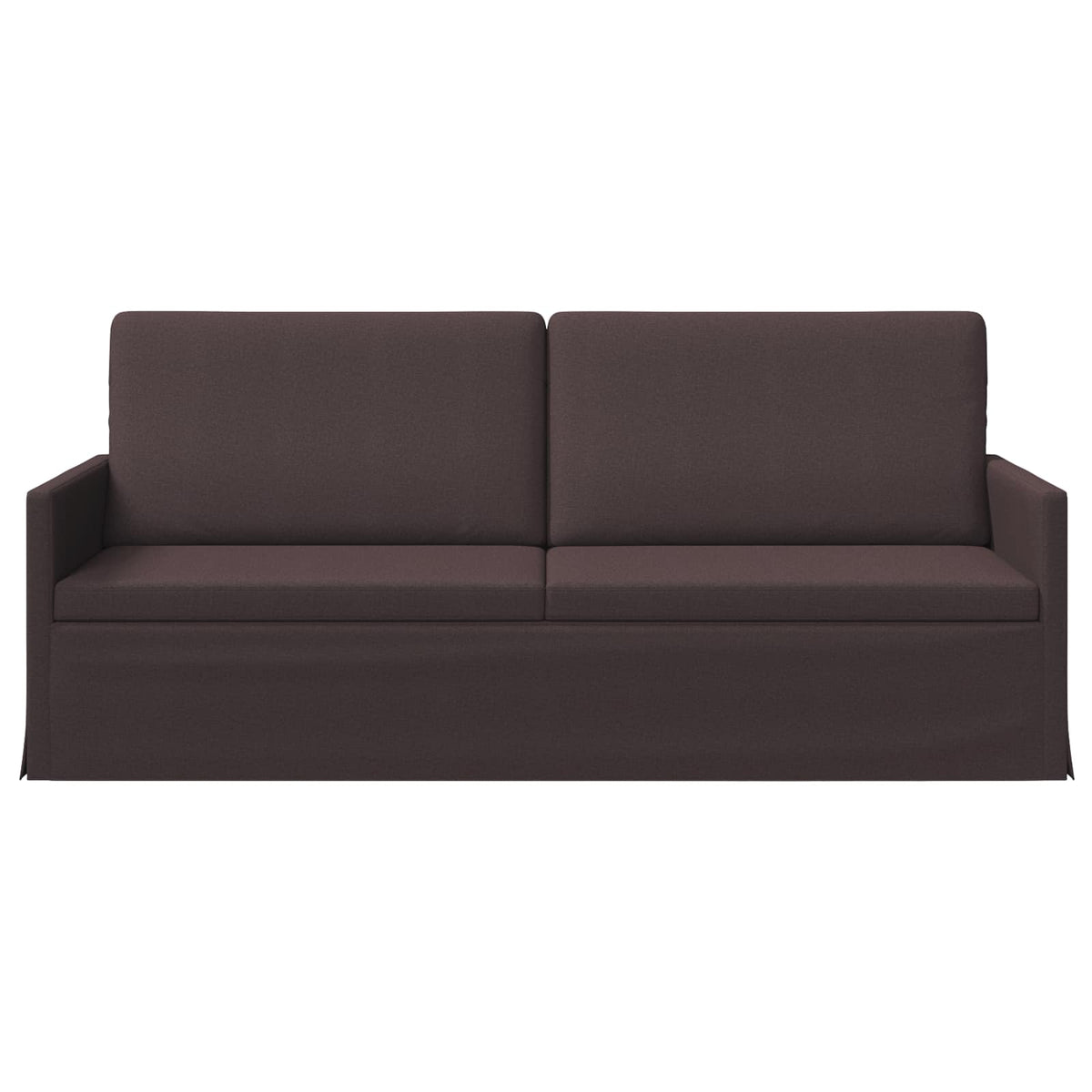 Sofa za 3 osobe Tamno smeđa 190 x 81 x 82 cm Tkanina