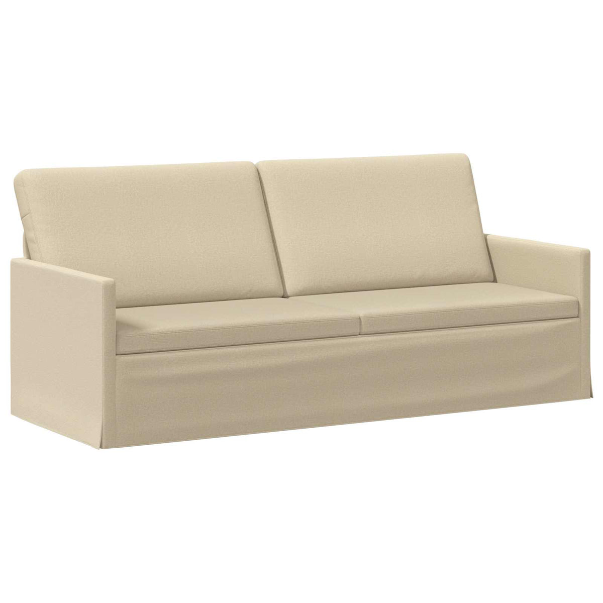 Sofa za 3 osobe Krem 190 x 81 x 82 cm Tkanina