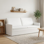 Sofa za 3 osobe Bijela 190 x 81 x 82 cm Tkanina