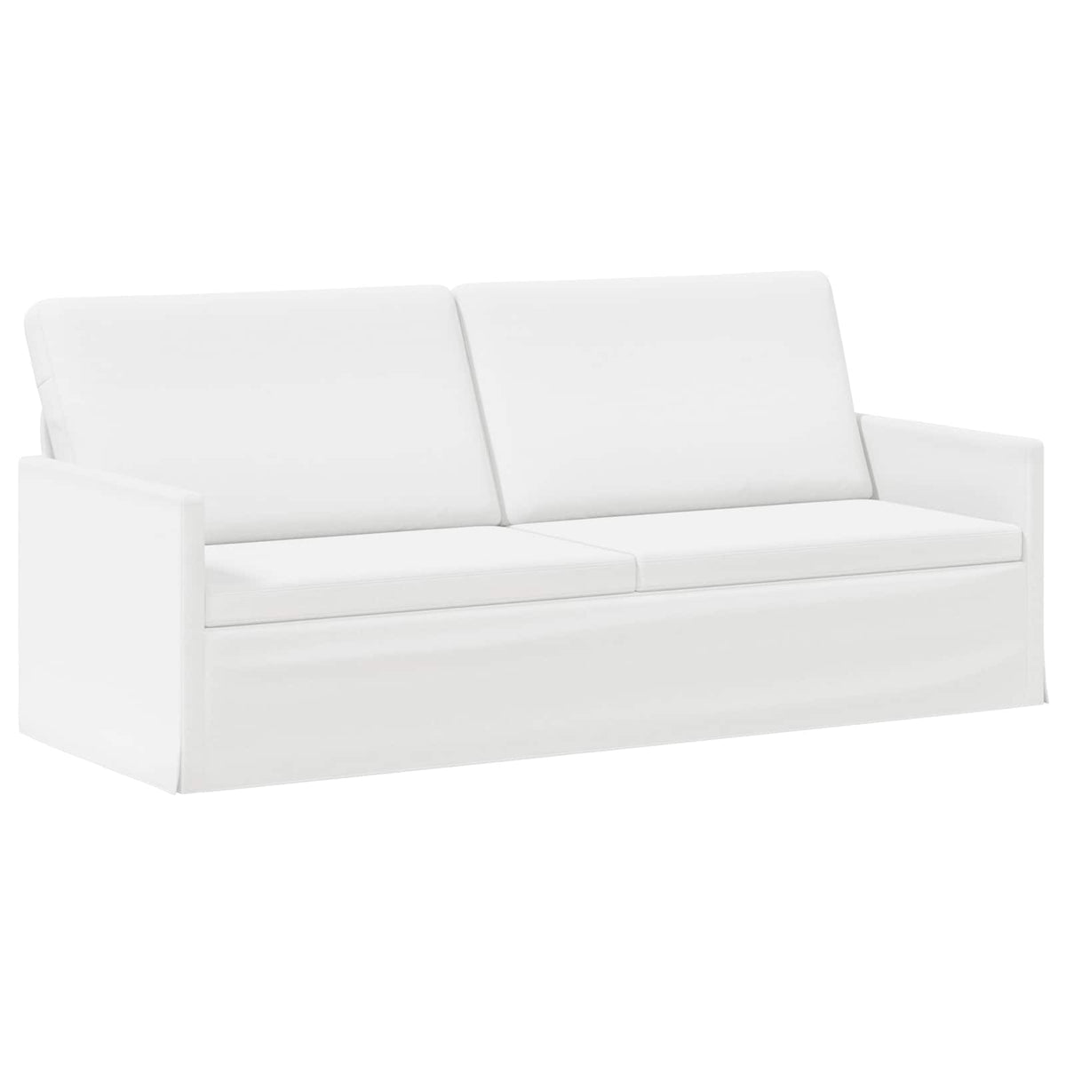 Sofa za 3 osobe Bijela 190 x 81 x 82 cm Tkanina