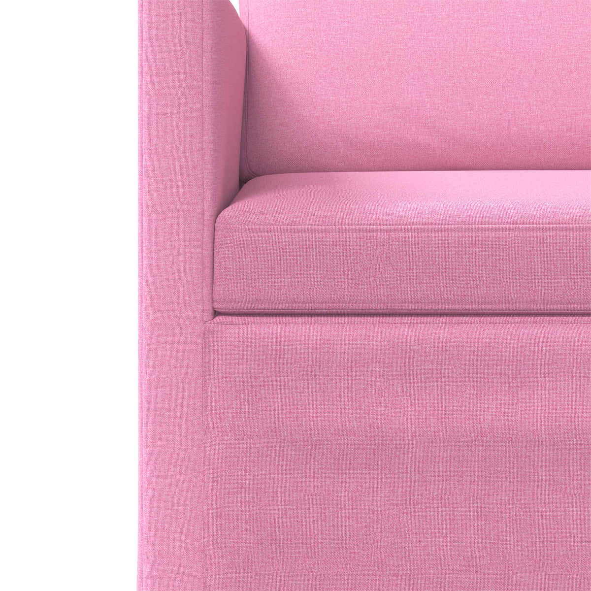 Sofa za 3 osobe Ružičasta 190 x 81 x 82 cm Tkanina
