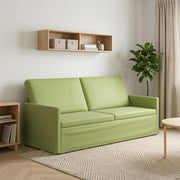 Sofa za 3 osobe Svijetlo zelena 190 x 81 x 82 cm Baršun