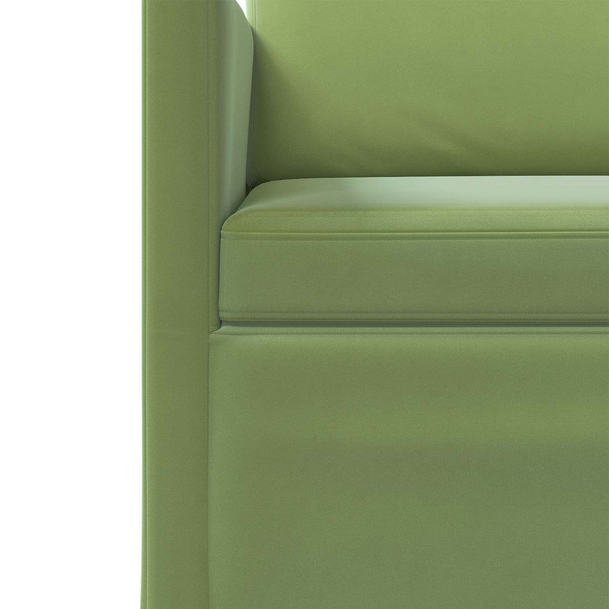 Sofa za 3 osobe Svijetlo zelena 190 x 81 x 82 cm Baršun