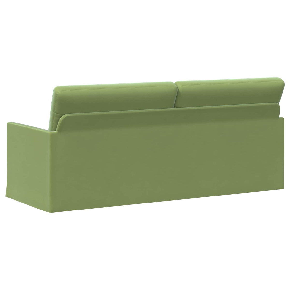 Sofa za 3 osobe Svijetlo zelena 190 x 81 x 82 cm Baršun