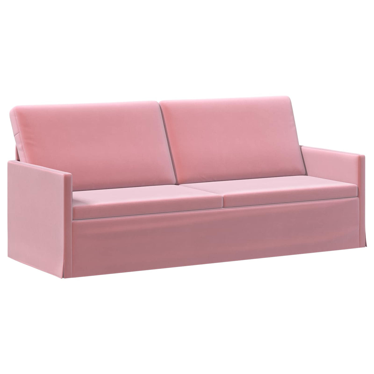Sofa za 3 osobe Ružičasta 190 x 81 x 82 cm Baršun